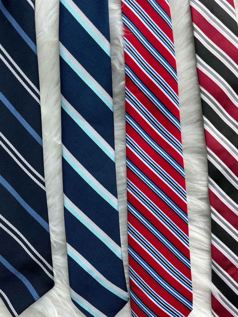 Boys Clip Ties Set of 4
